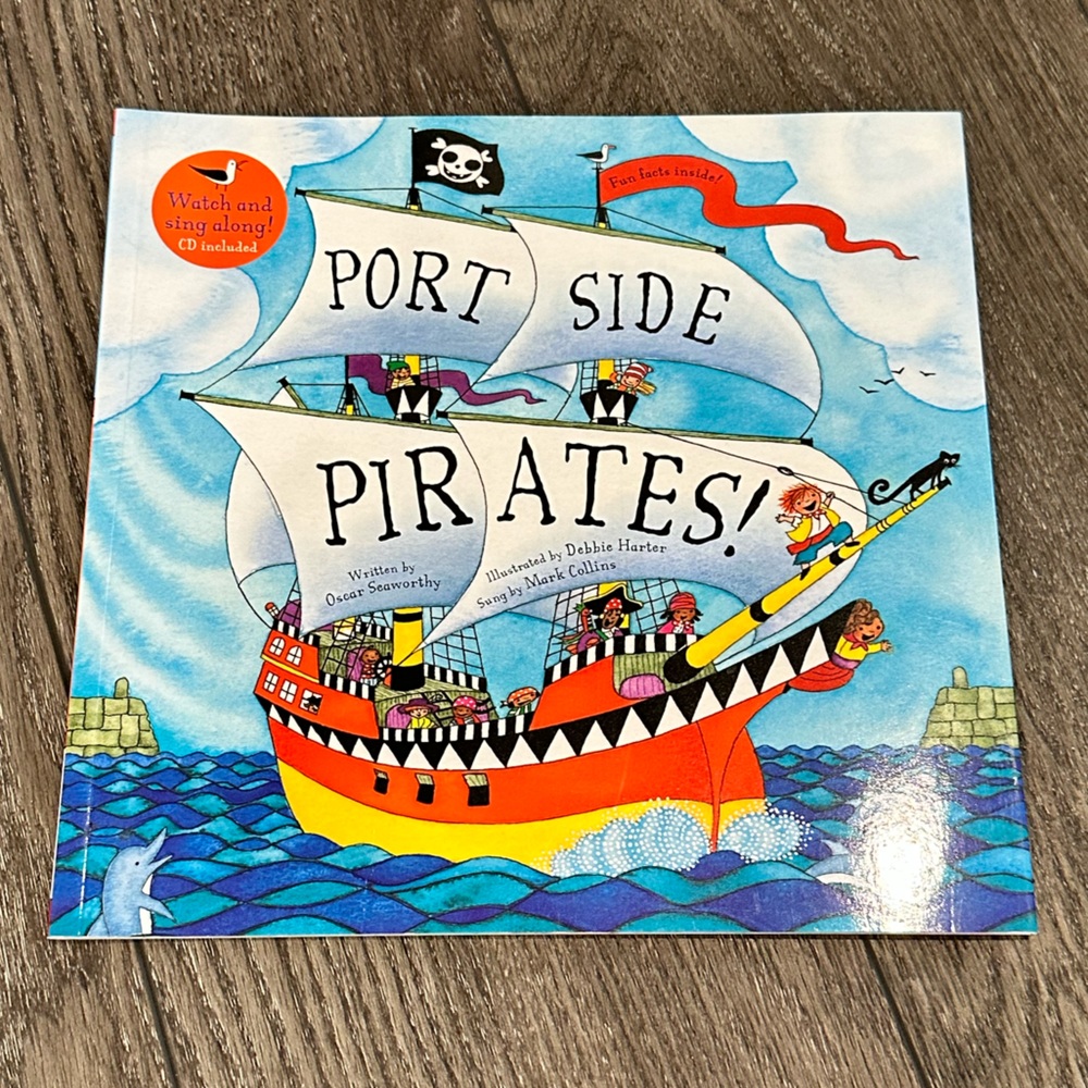 Portside Pirates! Children’s Book with CD